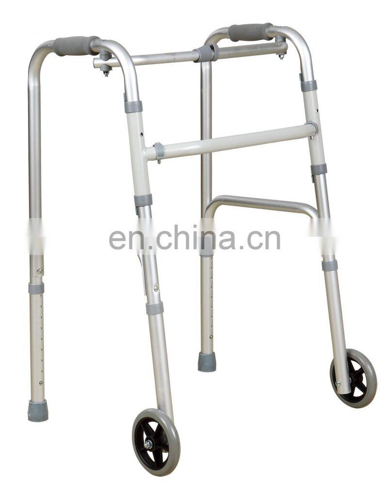 Durable aluminium adjustable Standing Knee Walker Orthopedic Walker for disabled