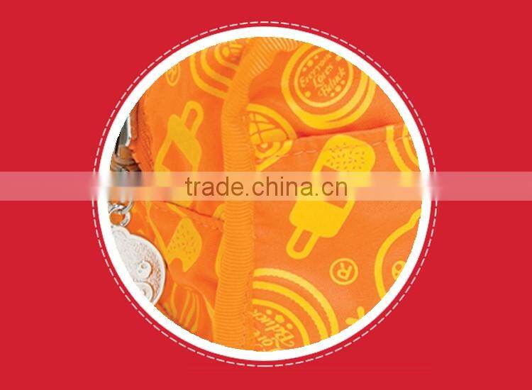 Animal printing cosmetic bag plain canvas women use nylon cosmetic bag