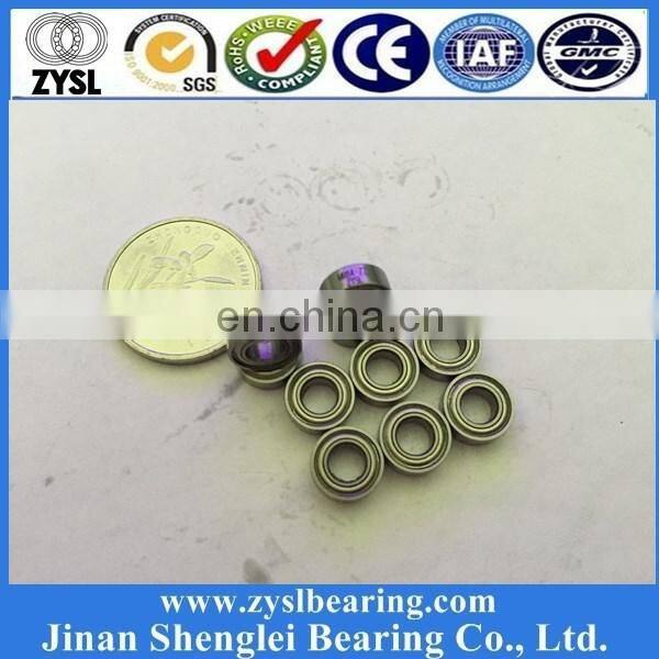 Miniature Stainless deep groove ball bearing 4*8*3mm MR84zz brand ball distributors with brass for Conventional Fishing Reel