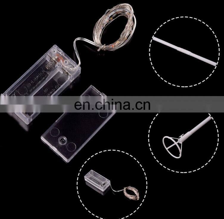 2019 Hot Sale New Products Clear Bobo Ball Colorful air Light String