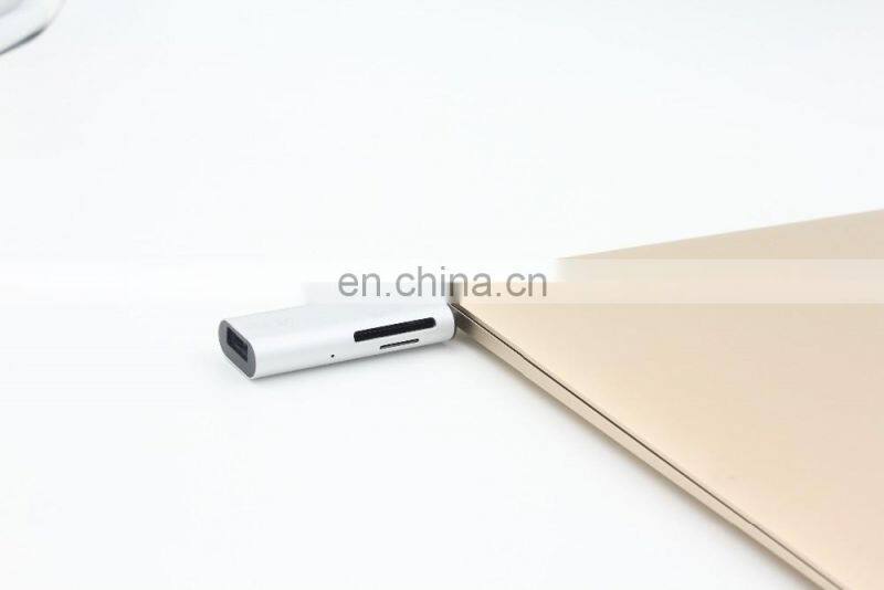 newest fashionable card reader with TF and SD slot