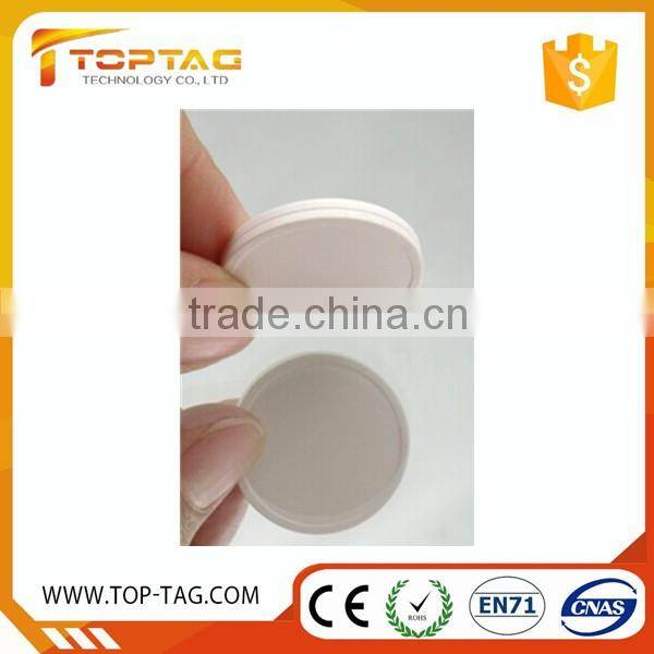 Customized heat resistant rfid uhf laundry coin tag