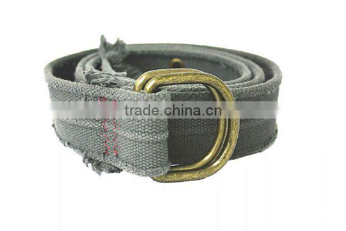 3.8cm width double D-ring buckle webbing Jeans belts -KL0029