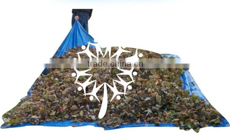 Blue dust resistance PE leaf tarpaulin