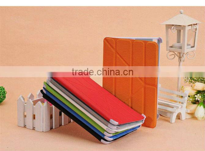 2015 Wholesale China New Arrival best quality cheap leather case for apple ipad mini smart cover