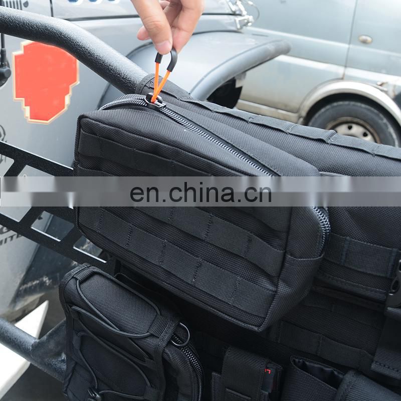 4*4 Tubular Door Canvas Bag for Jeep Wrangler JK Car Parts a pair of Storage Bag