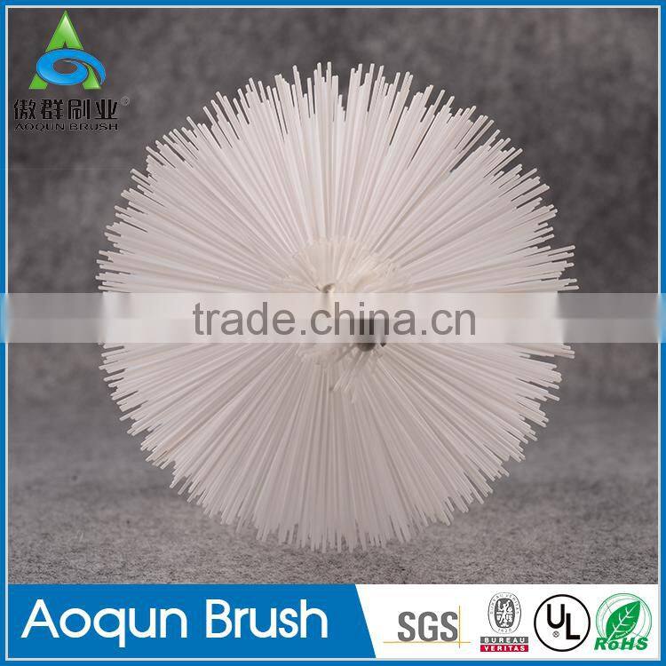 stainless steel bottle brush cleaning tool soft bristle brush