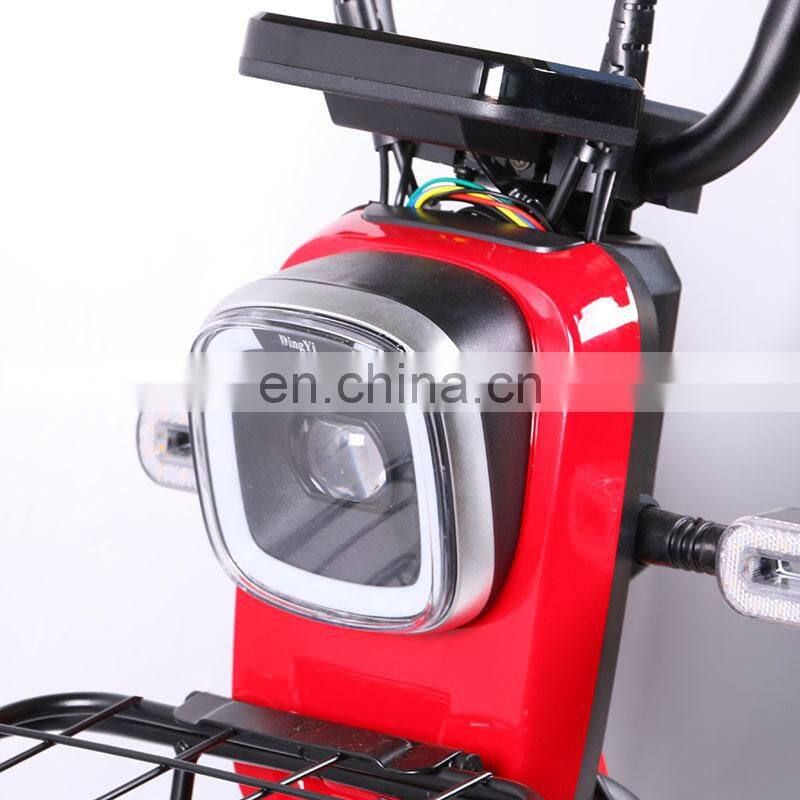 cheap Chinese factory price adult fashion new design electric bicycle 48v12ah electric scooter with pedal