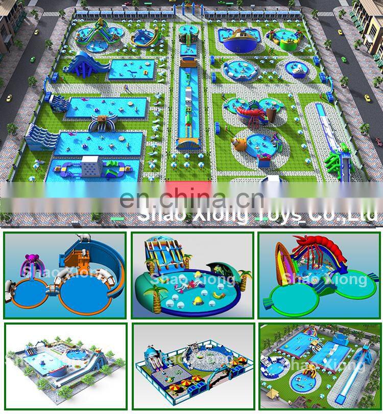 Outdoor Other Inflatable Water Play Trampoline Pool Amusement Park Sports Game Toys Products Equipment