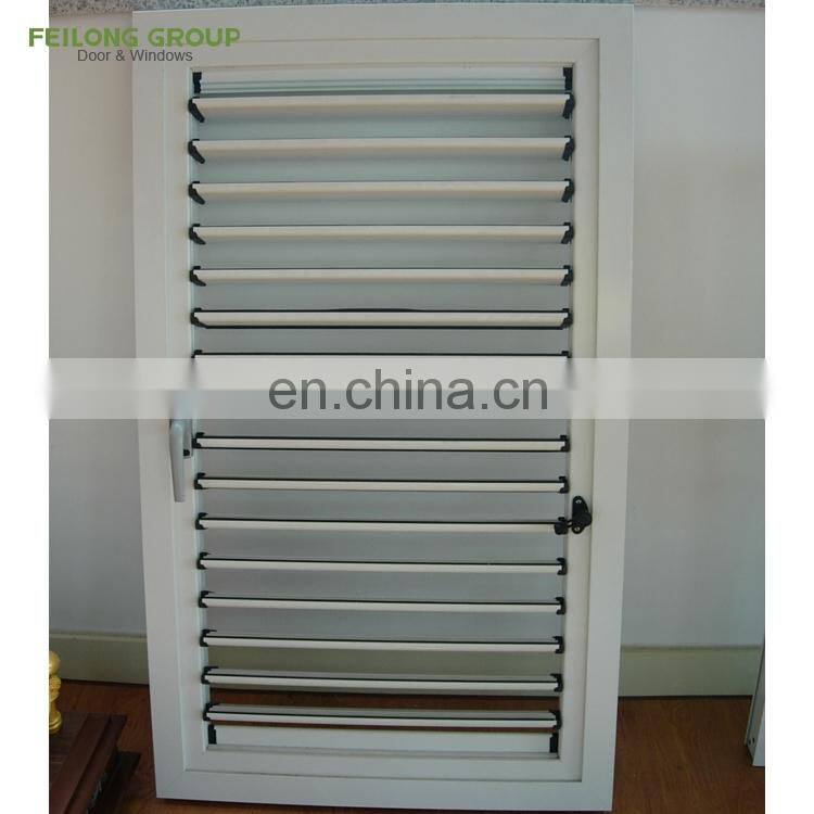 AS2047 AS1288 AS2208 powder coated outdoor Adjustable aluminum profile Louver windows