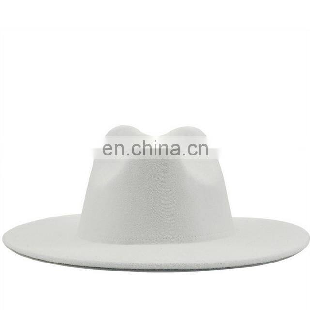 2022 Unisex Custom Wholesale Red Bottom Men Women Fedora Hats