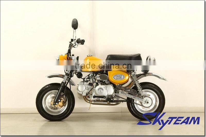 SKYTEAM SKYMINI 50cc&125cc 4 stroke monkey dax on road motorcycle (EEC EUROIII EURO3 approval, 10' alloy rim, monkey)