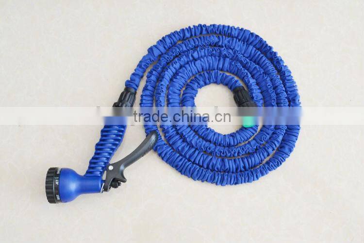 Expanding elastic garden watering hose