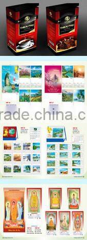 OEM or ODM Office Calender printing service best price