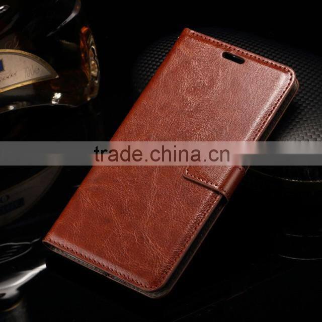 leather wallet cover 5.5 inch for Asus ZenFone2 Laser ZE550KL case leather magnetic cover case wallet stand