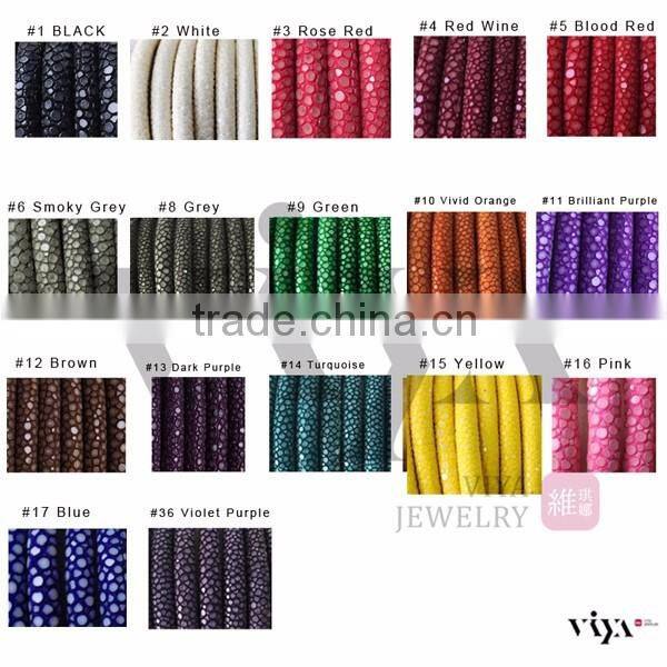 2016 China Factory Personal Logo Words Bracelet, Stingray/ Python Skin Leather Bracelet With Stainless Steel Skull Double Eyes