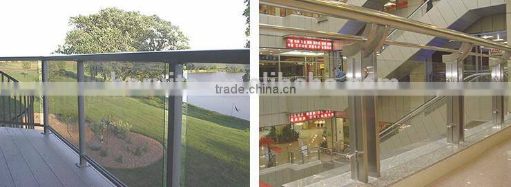 High quality lamianted glass for balustrade