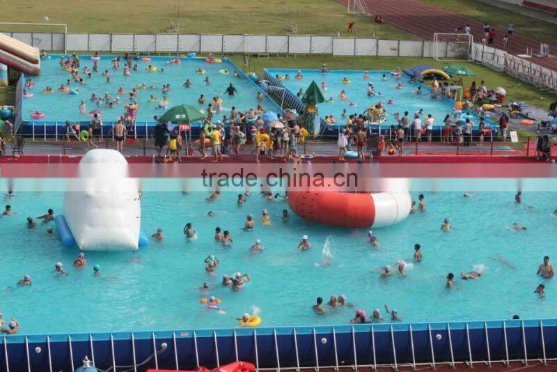 High quality square above ground pool for kids and adults