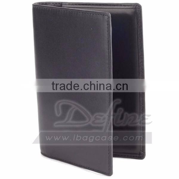 2016 hot selling Genuine Leather Travel Passport Holder