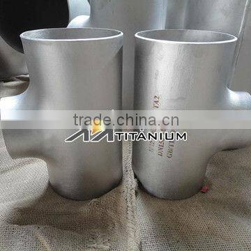 Titanium Straight Tee of Tee Joint