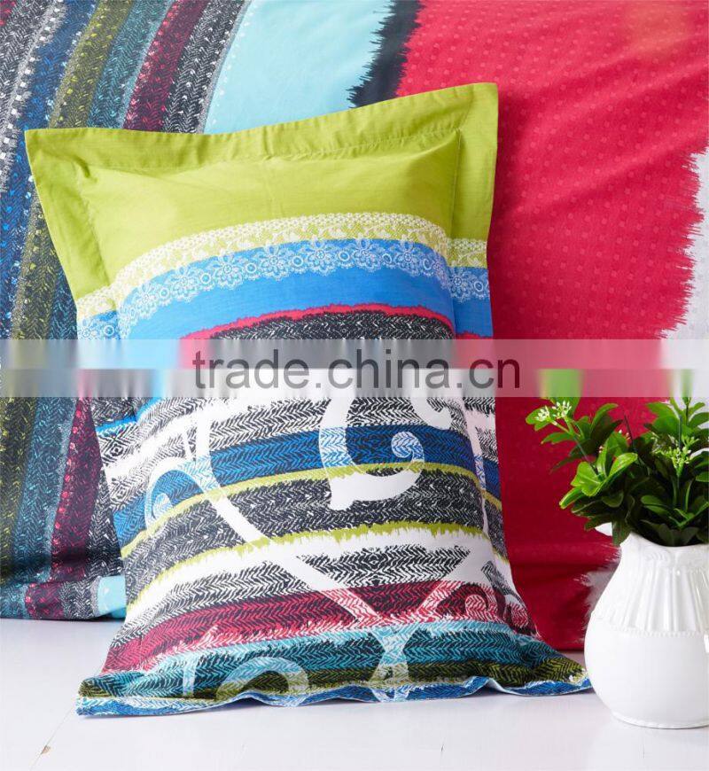 cotton print cheap queen bedsheet