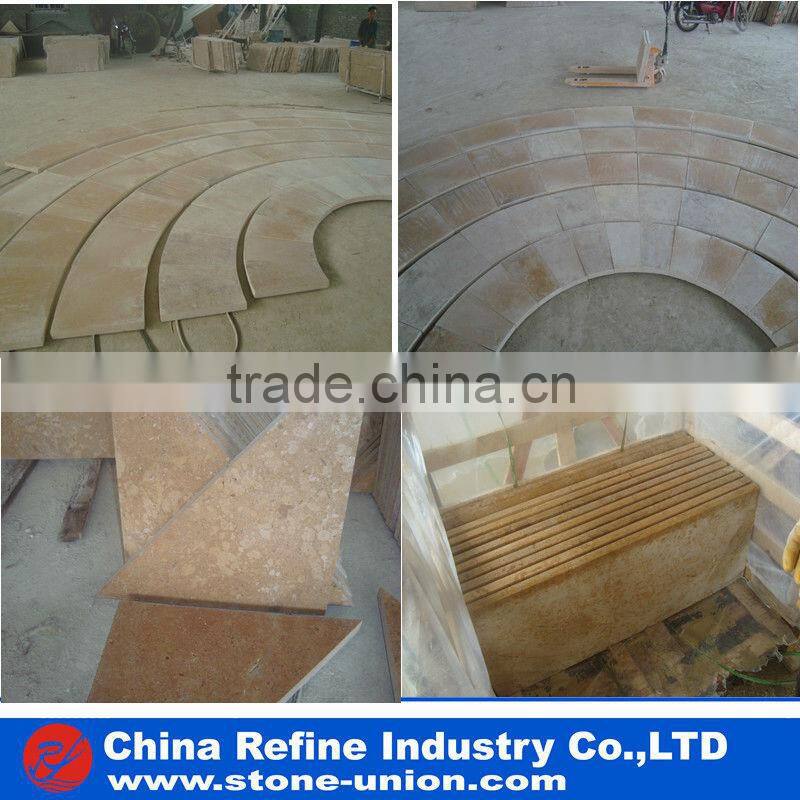 High quality beige limestone