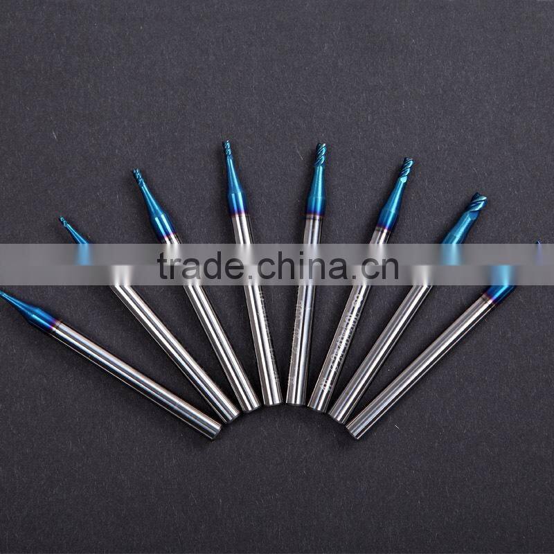 2 flutes CNC tungsten carbide finishing end mills/milling cutters/milling tools/router bits/cutters