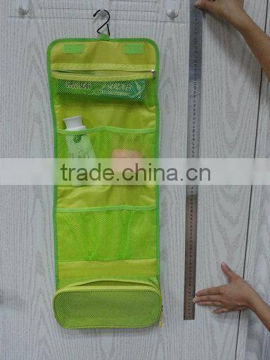 2015 promotional cheapest price cosmetic bag, outdoor toilet bag, travel foldable cosmetic bag