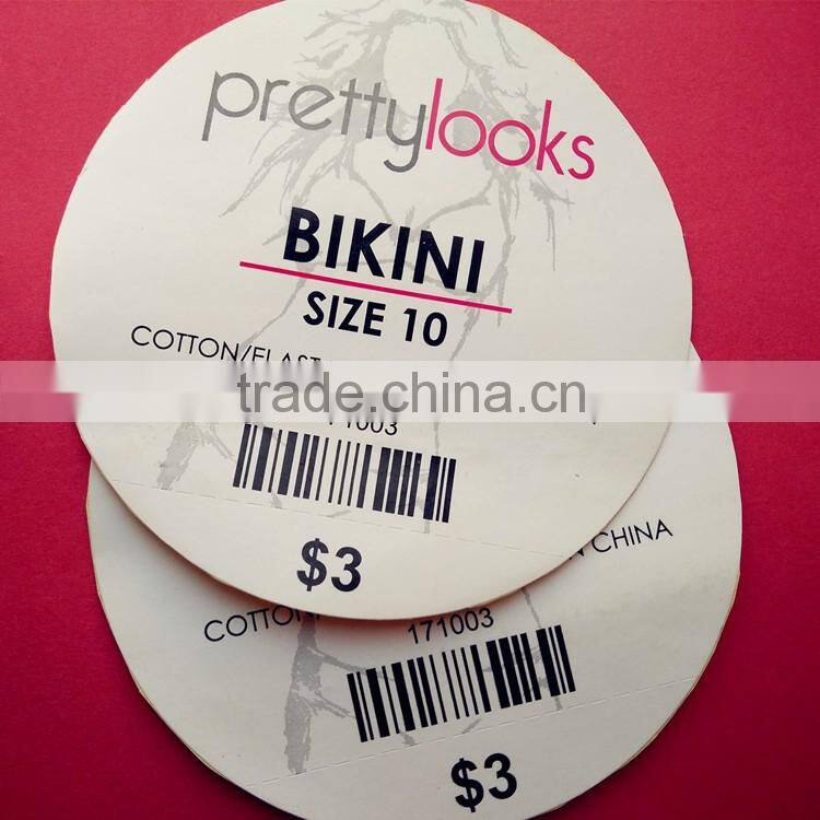 Custom High Quality Die Cut Printed Self-adhesive Round Stickers Roll