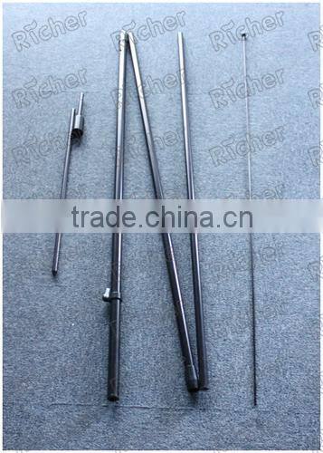 Beach flagpole flying banners