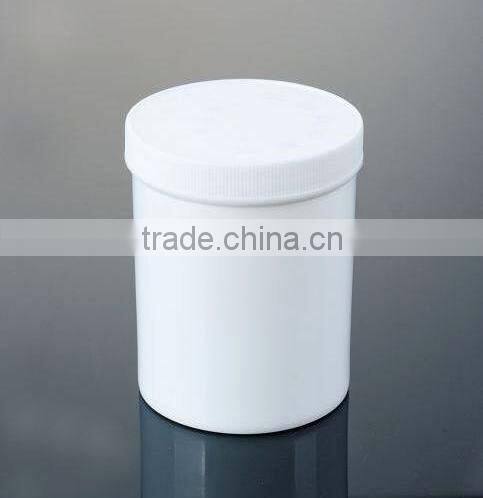 500ml Round PET & PP jar for hair care container jar