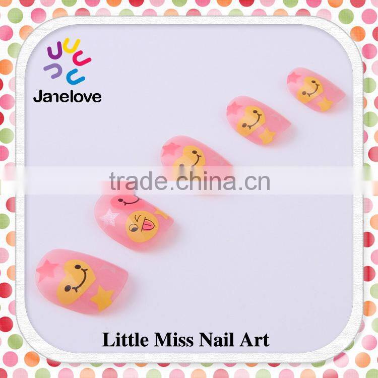 Kid Nail art tips /artificial french nail tips