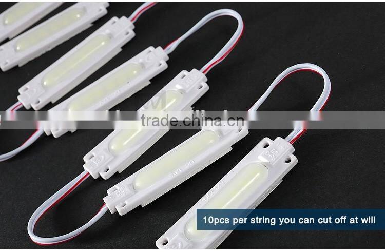 Working Long life LED injection Module with CE ROHS certification waterproof high power 1.6W smd 5730 led module for light box
