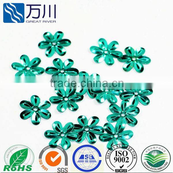 Hot sale popular loose flower-shaped sequins for weddings dress