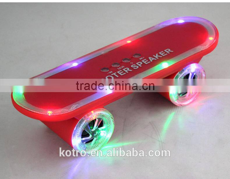 The Newest Hot Selling Scooter Bluetooth Speaker ,Led Speaker ,Scooter Led Light Speaker