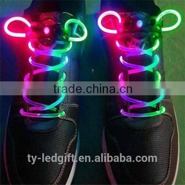 Light Up Your Step fashion waterproof light shoelaces