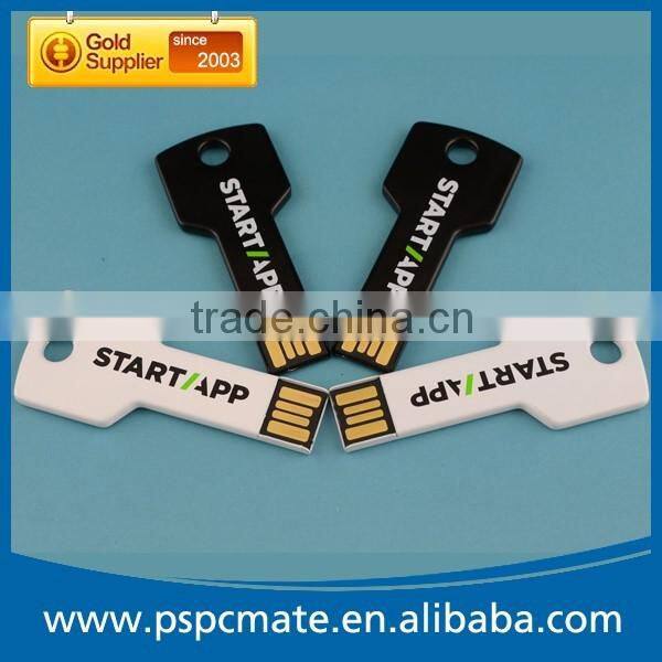 Custom Metal Key Shape USB Memory Stick 8G 16G