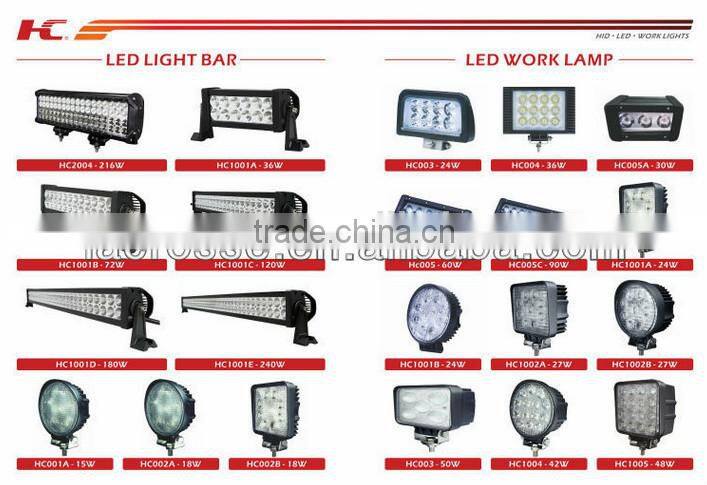 7inch 80w Vehicle Accessory Car Work Led Light 12v