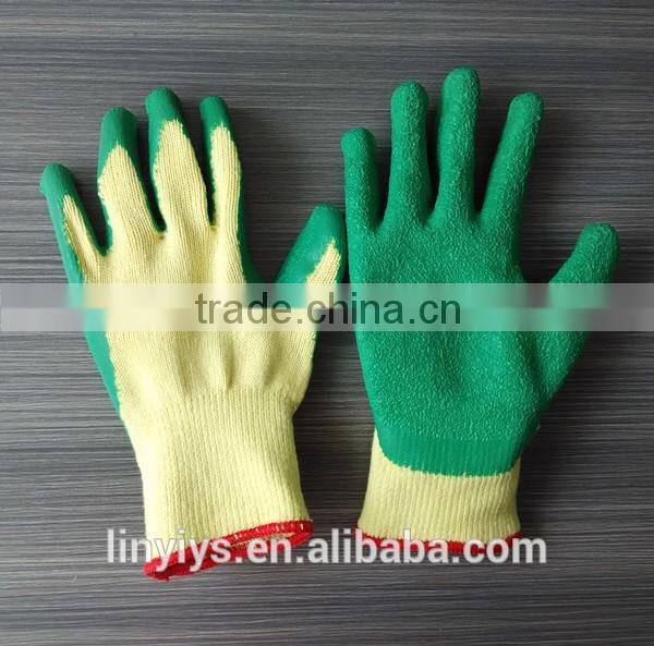 Nitrile coated polyester gloves/fitness gloves