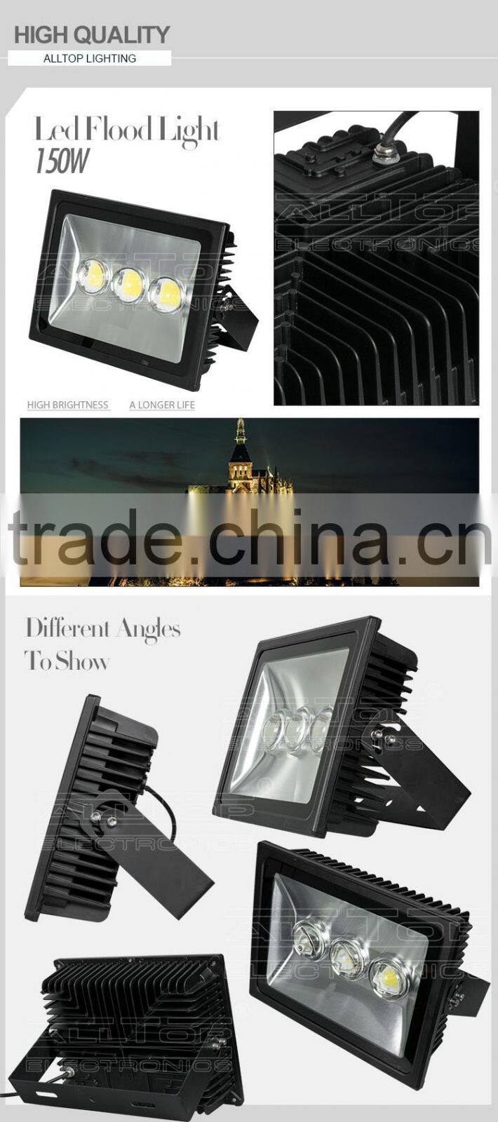 IP67 Waterproof aluminum cob 150w dmx led flood light