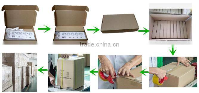 uk type 3 pin plug multi usb extension socket 4 power outlet 100v -250v 1.8m cord