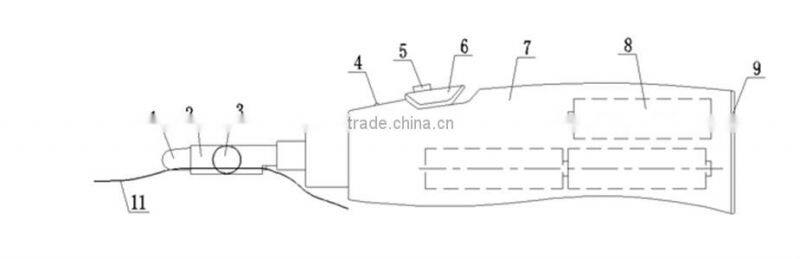 Transparent Fiber cable Optical Fiber Cable China manufacturer
