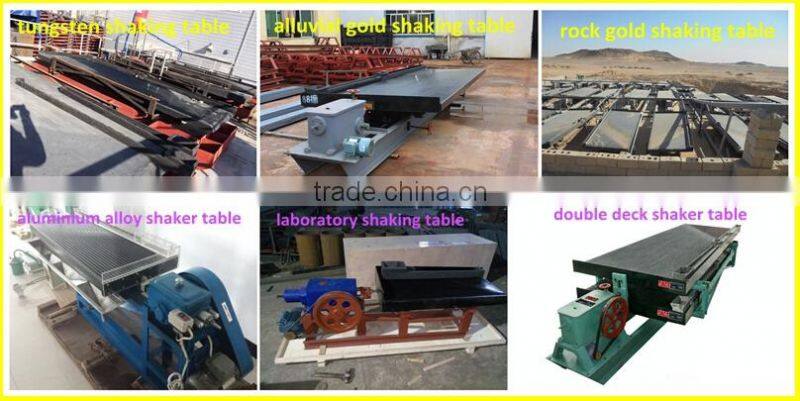 Concentration Table in Titanium Processing Line