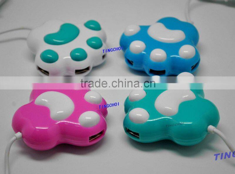4 ports mouse shape USB HUB
