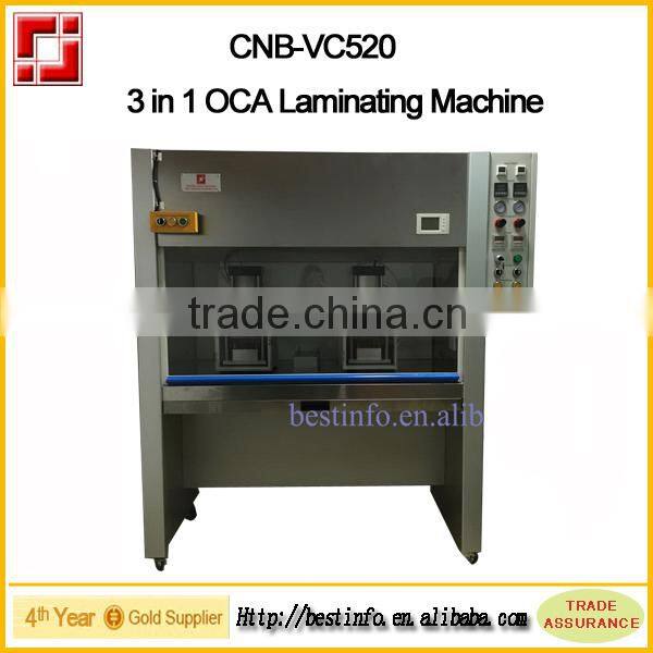 Big oca lcd glass lamianting machine double operation station lcd repair machine