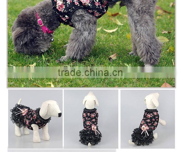 summer pet skirts pet clothing
