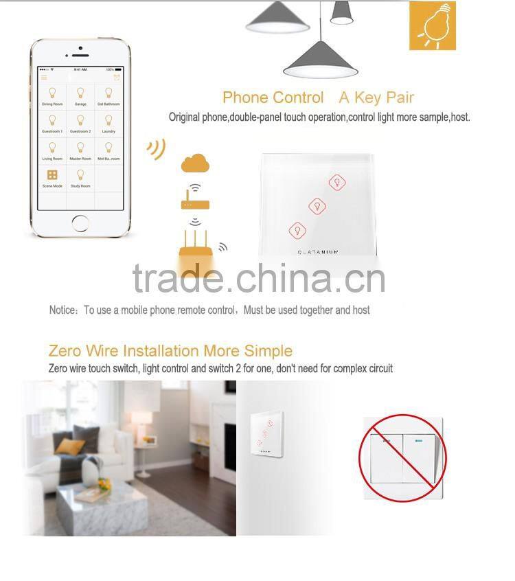 Qome1 Zigbee Smart Home System for home automation house