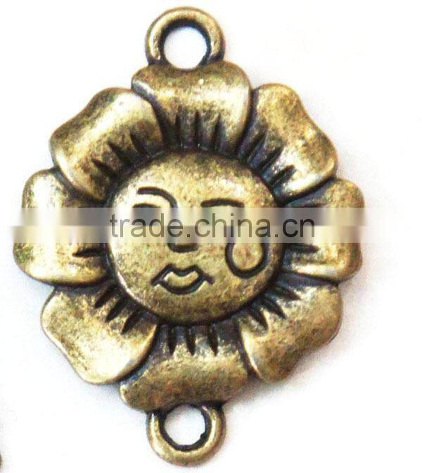 Fashion Necklace Pendant Sun FLower Metal Charms