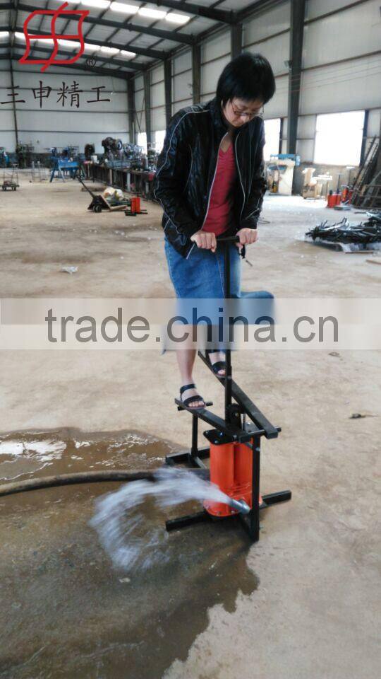 large agricultural underground water filter foot treadle irrigation pump,manual treadle pump with high quality