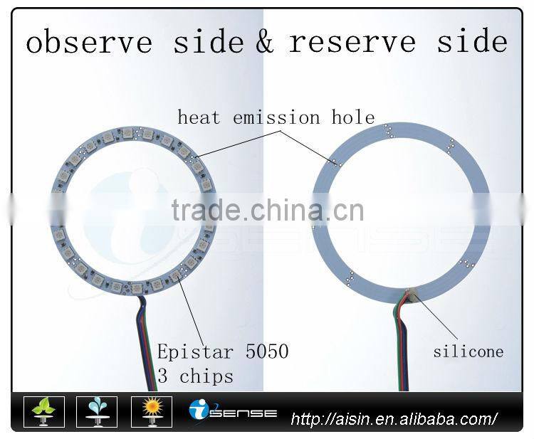 Promotional Design! RGB Angel Eyes HiD Bulb with remote Controller